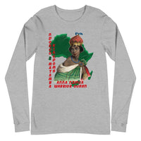 Queen Nzinga Unisex Long Sleeve Tee - Conscious Apparel Store