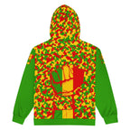 Rasta Camo Unisex zip hoodie - Conscious Apparel Store