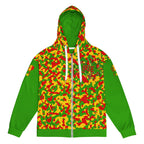 Rasta Camo Unisex zip hoodie - Conscious Apparel Store