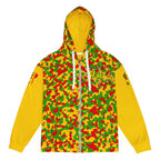 Rasta Camo (Yellow) Unisex zip hoodie - Conscious Apparel Store