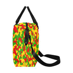 Rasta Flag Camo Large Capacity Duffle Bag - Conscious Apparel Store