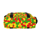 Rasta Flag Camo Large Capacity Duffle Bag - Conscious Apparel Store