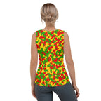 Rasta Flag Camo Women's Tank Top - Conscious Apparel Store