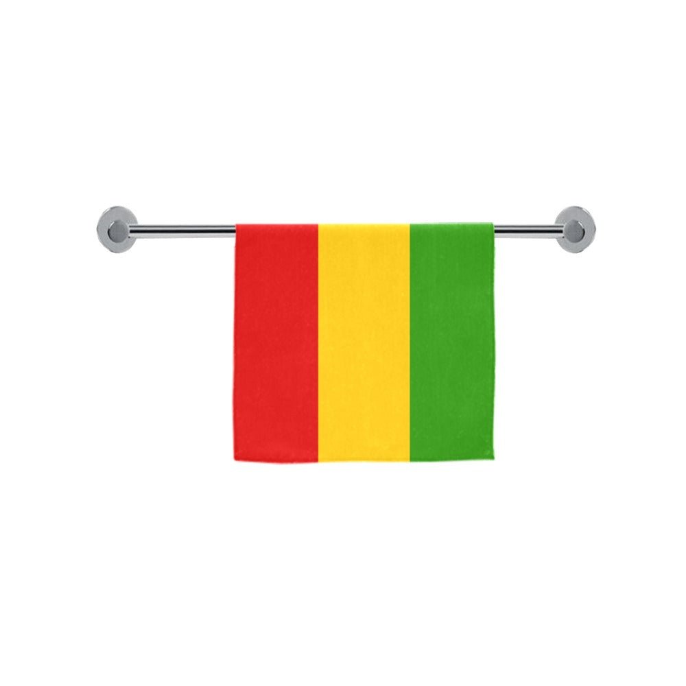 Rasta Flag Custom Towel 16"x28" - Conscious Apparel Store