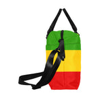 Rasta Flag Large Capacity Duffle Bag - Conscious Apparel Store