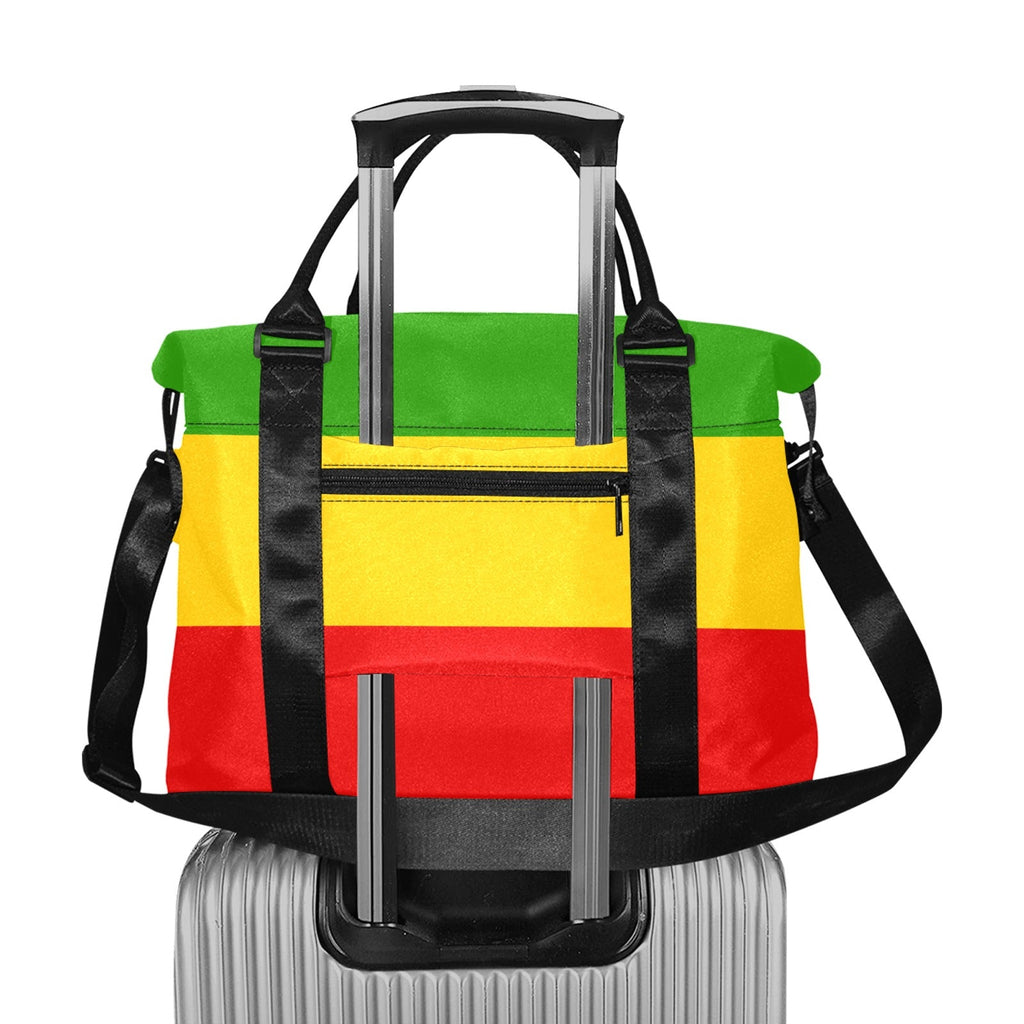Rasta Flag Large Capacity Duffle Bag - Conscious Apparel Store