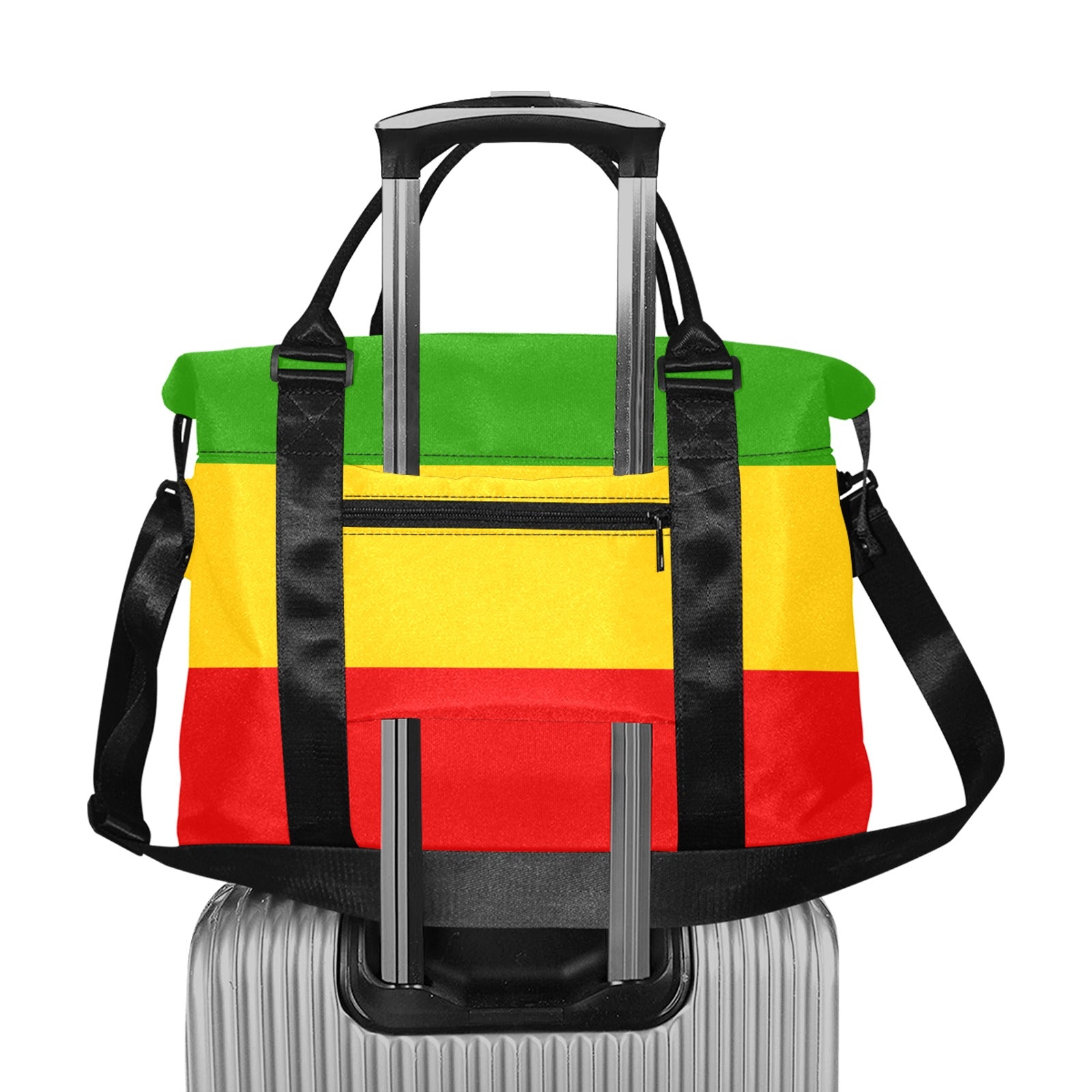 Rasta Flag Large Capacity Duffle Bag - Conscious Apparel Store