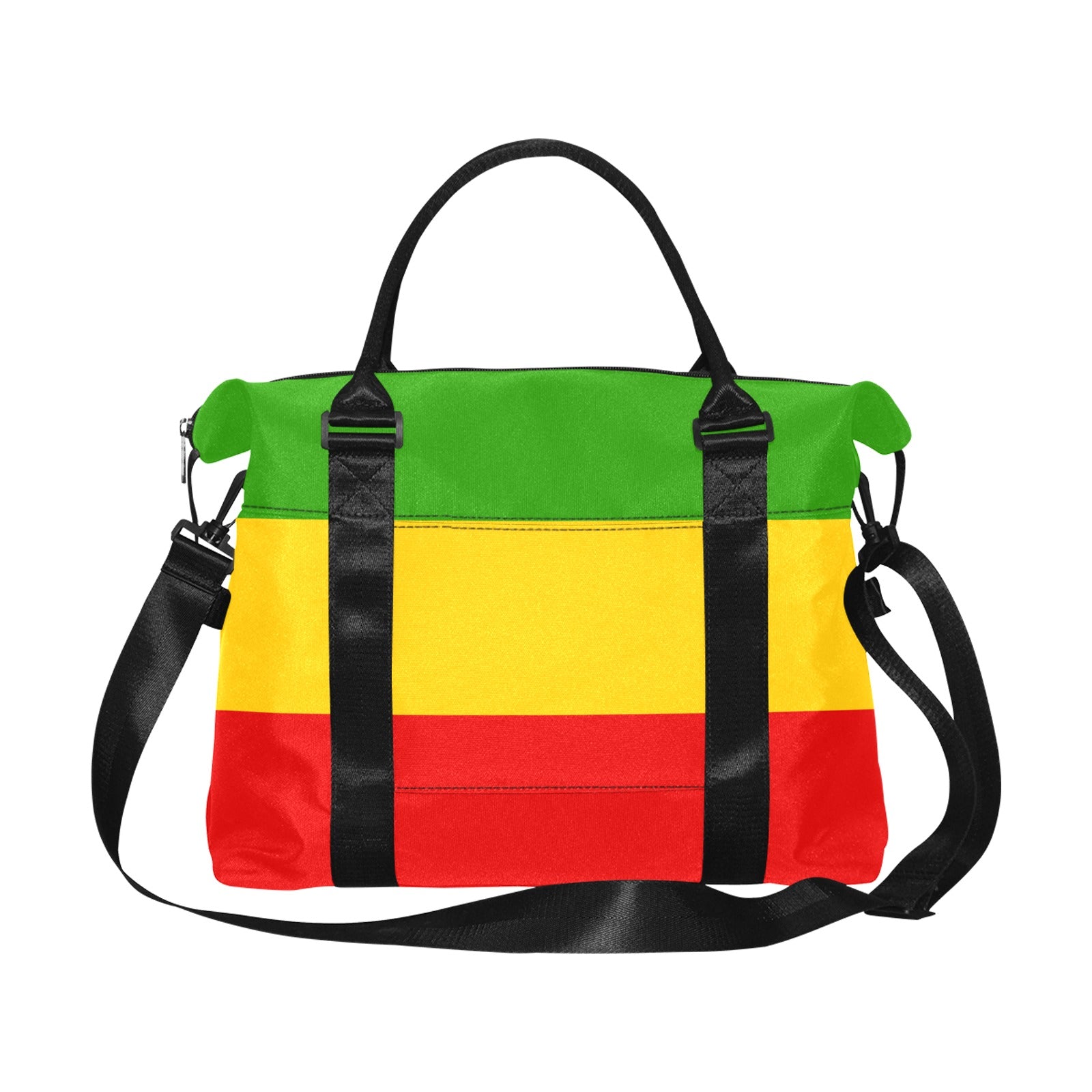 Rasta Flag Large Capacity Duffle Bag - Conscious Apparel Store