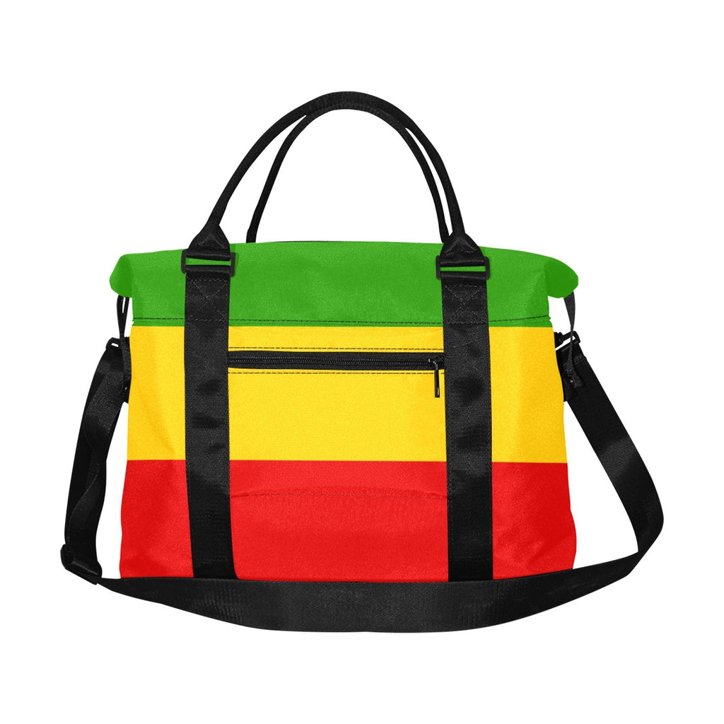 Rasta Flag Large Capacity Duffle Bag - Conscious Apparel Store