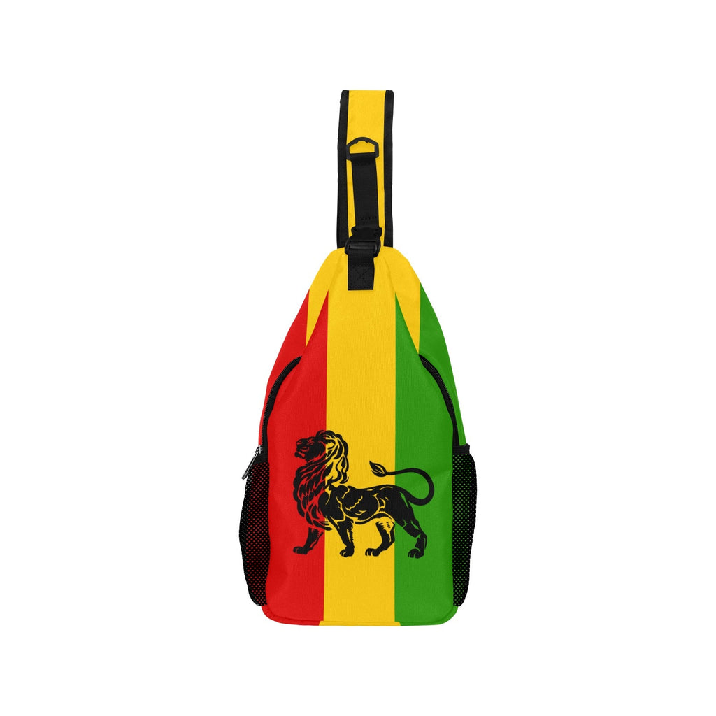 Rasta Flag Lion Casual Chest Bag - Conscious Apparel Store
