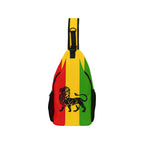 Rasta Flag Lion Casual Chest Bag - Conscious Apparel Store