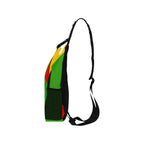 Rasta Flag Lion Casual Chest Bag - Conscious Apparel Store