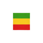 Rasta Flag Square Towel 13“x13” - Conscious Apparel Store