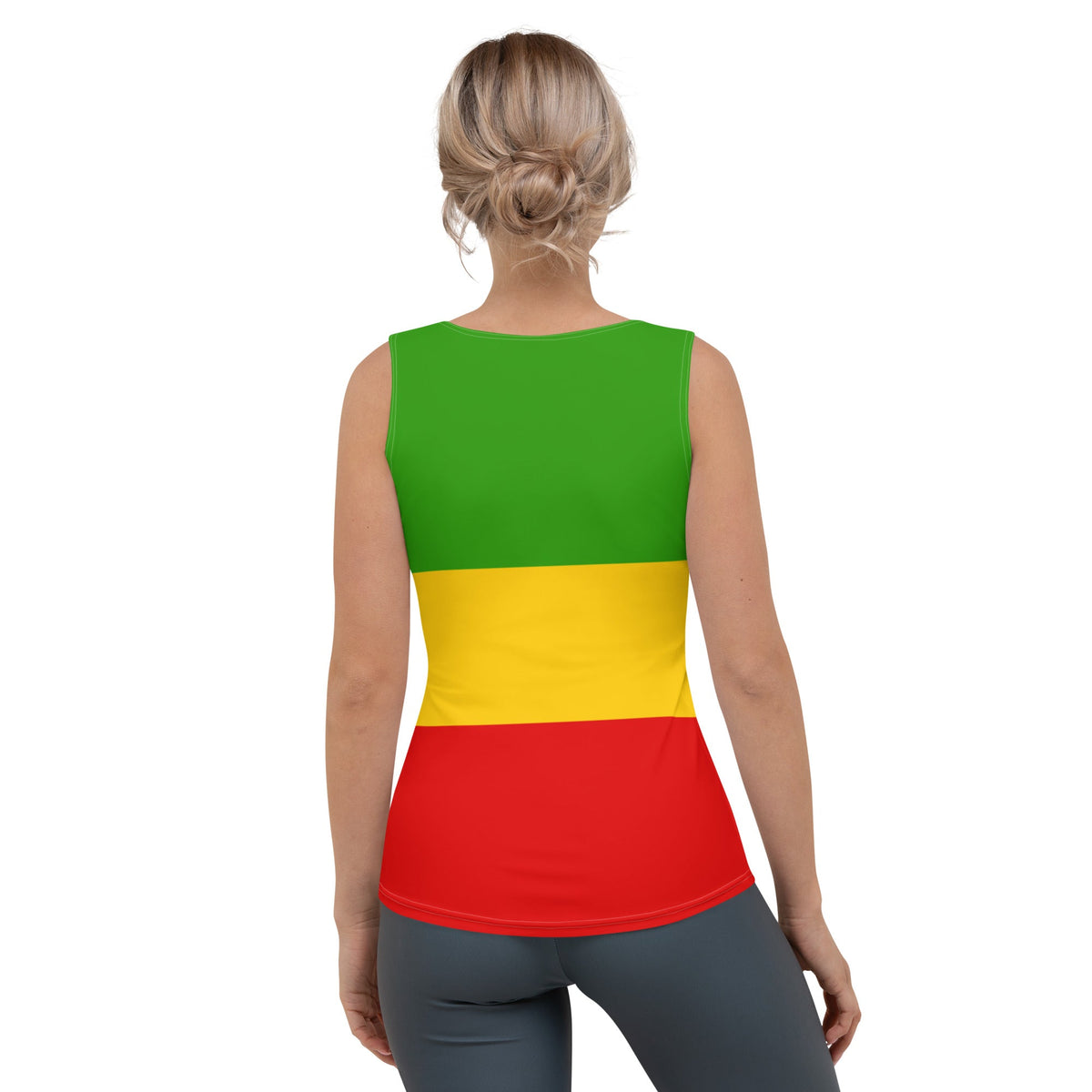 Rasta Flag Women's Tank Top - Conscious Apparel Store