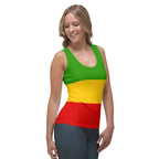 Rasta Flag Women's Tank Top - Conscious Apparel Store