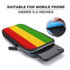 Rastafarian Flag Mobile Phone Purse - Conscious Apparel Store