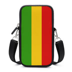 Rastafarian Flag Mobile Phone Purse - Conscious Apparel Store