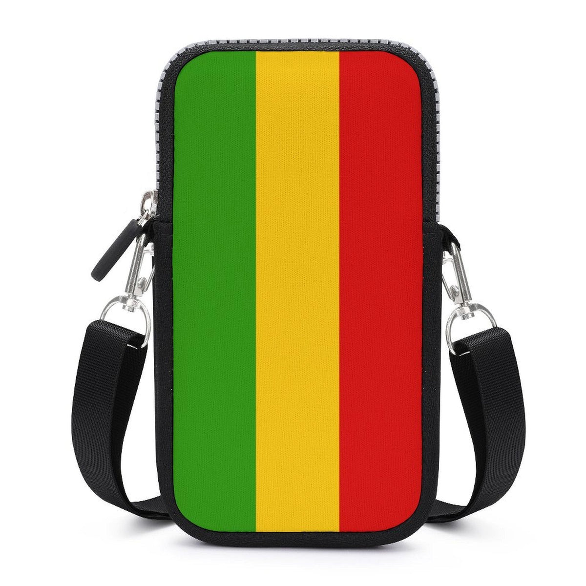 Rastafarian Flag Mobile Phone Purse - Conscious Apparel Store