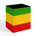 Rastafarian Flag Square Pen Holder - Conscious Apparel Store