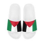 Rastafarian Flag Women's Slide Sandals - Conscious Apparel Store