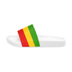 Rastafarian Flag Women's Slide Sandals - Conscious Apparel Store