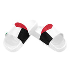 Rastafarian Flag Women's Slide Sandals - Conscious Apparel Store