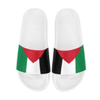 Rastafarian Flag Women's Slide Sandals - Conscious Apparel Store