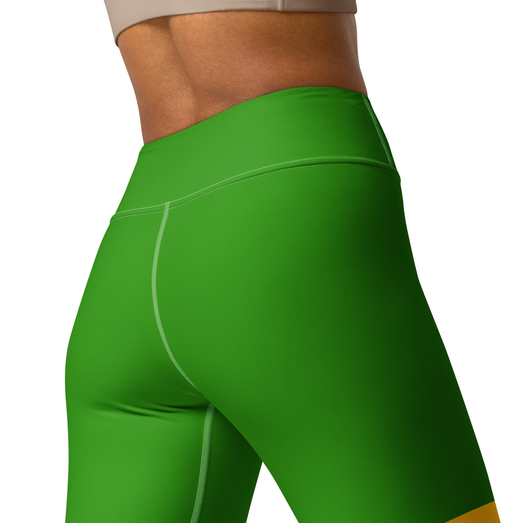 Rastafarian Flag Yoga Leggings - Conscious Apparel Store