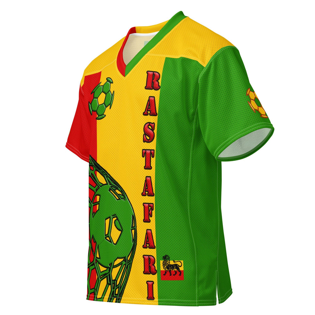 Rastafarian Football Sport jersey - Conscious Apparel Store