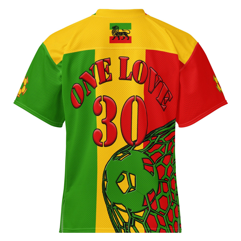 Rastafarian Football Sport jersey - Conscious Apparel Store