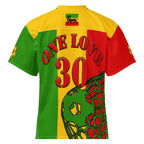 Rastafarian Football Sport jersey - Conscious Apparel Store