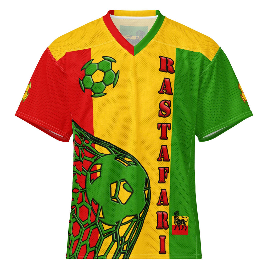Rastafarian Football Sport jersey - Conscious Apparel Store