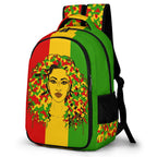 Rastafarian Girl Casual Backpack - Conscious Apparel Store