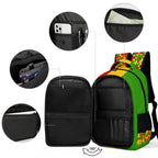 Rastafarian Girl Casual Backpack - Conscious Apparel Store