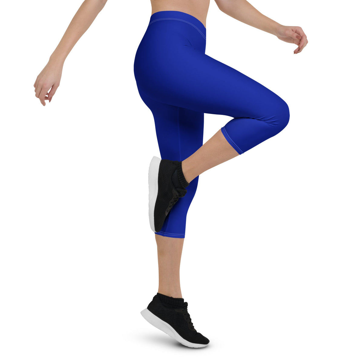 South Africa Blue Capri Leggings - Conscious Apparel Store