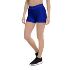 South Africa Blue Leggings Shorts - Conscious Apparel Store