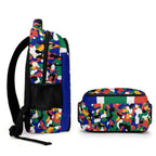 South Africa Flag Camo Casual Backpack - Conscious Apparel Store
