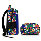South Africa Flag Camo Casual Backpack - Conscious Apparel Store