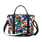 South Africa Flag Camo Large Capacity Duffle Bag - Conscious Apparel Store