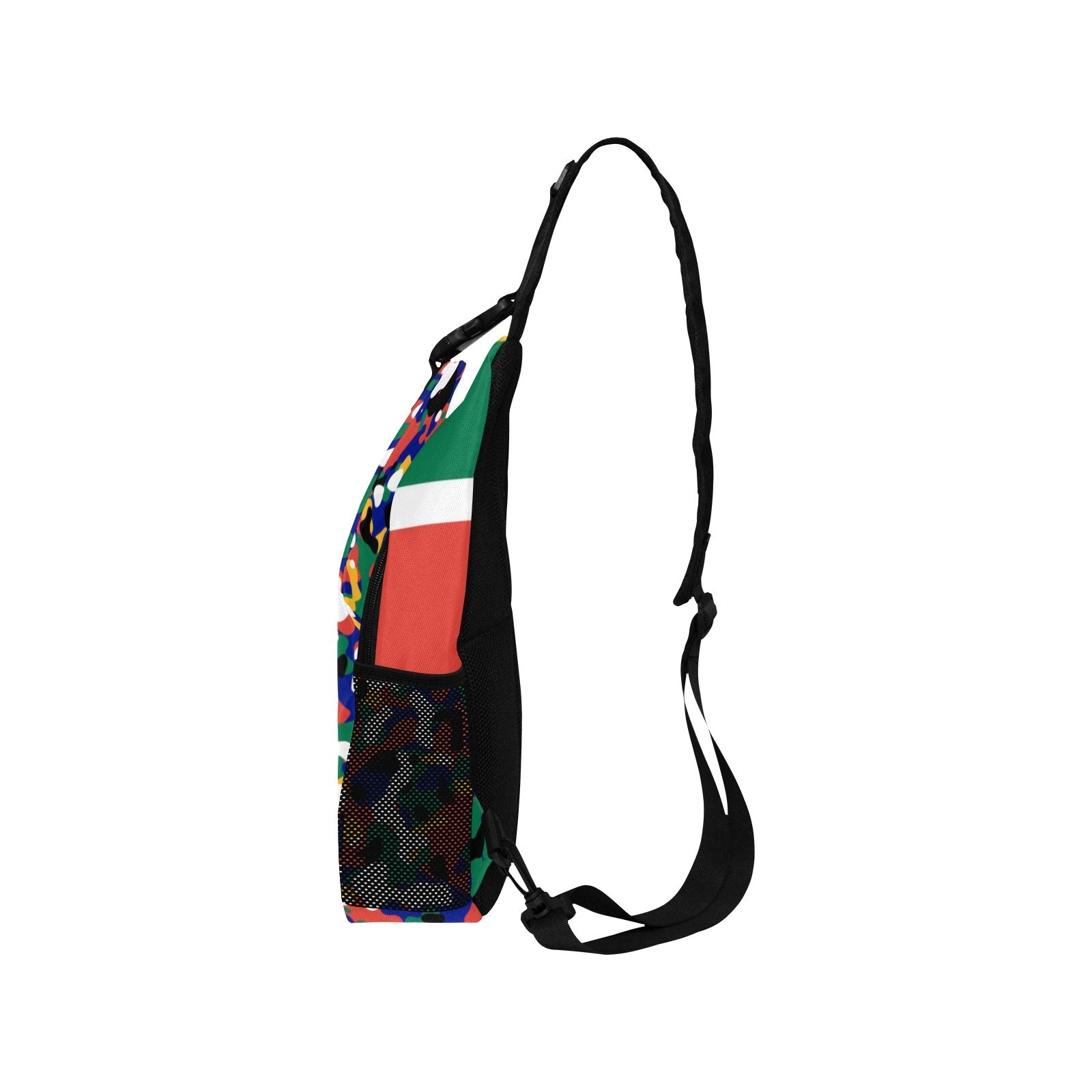 South Africa Flag Camo Men's Casual Chest Bag - Conscious Apparel Store