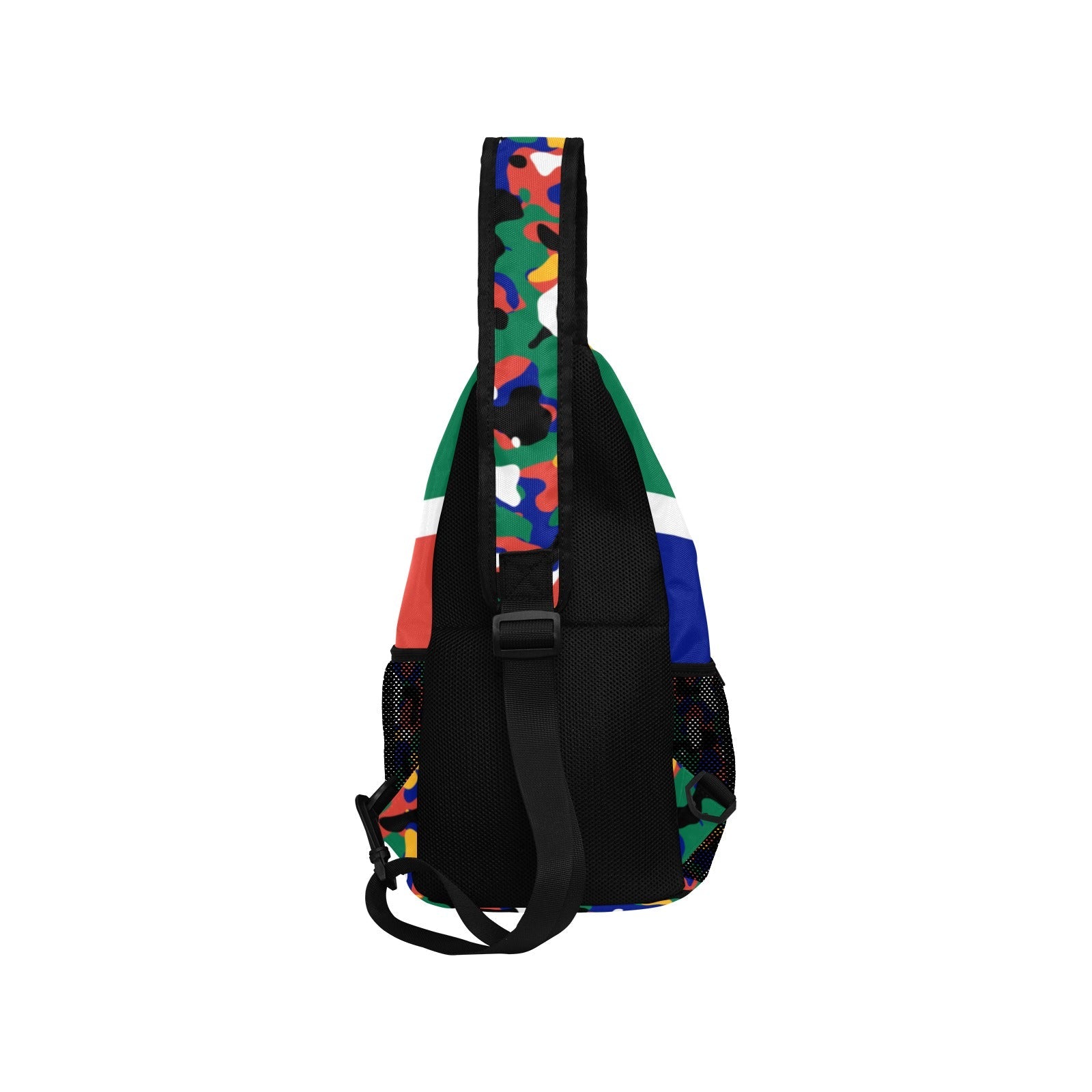 South Africa Flag Camo Men's Casual Chest Bag - Conscious Apparel Store
