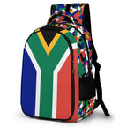South Africa Flag Casual Backpack - Conscious Apparel Store