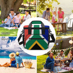 South Africa Flag Insulated Cooler Bag - Conscious Apparel Store