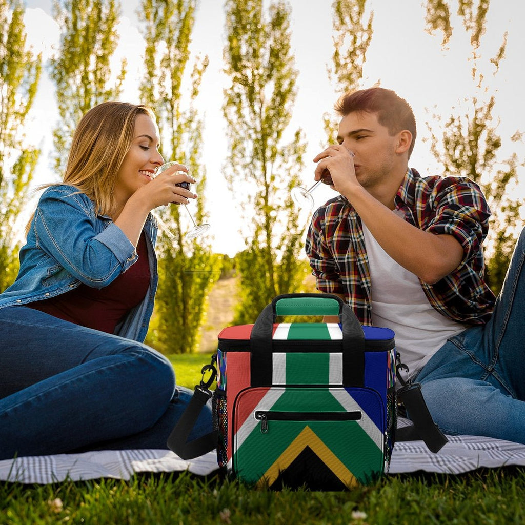South Africa Flag Insulated Cooler Bag - Conscious Apparel Store
