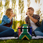South Africa Flag Insulated Cooler Bag - Conscious Apparel Store