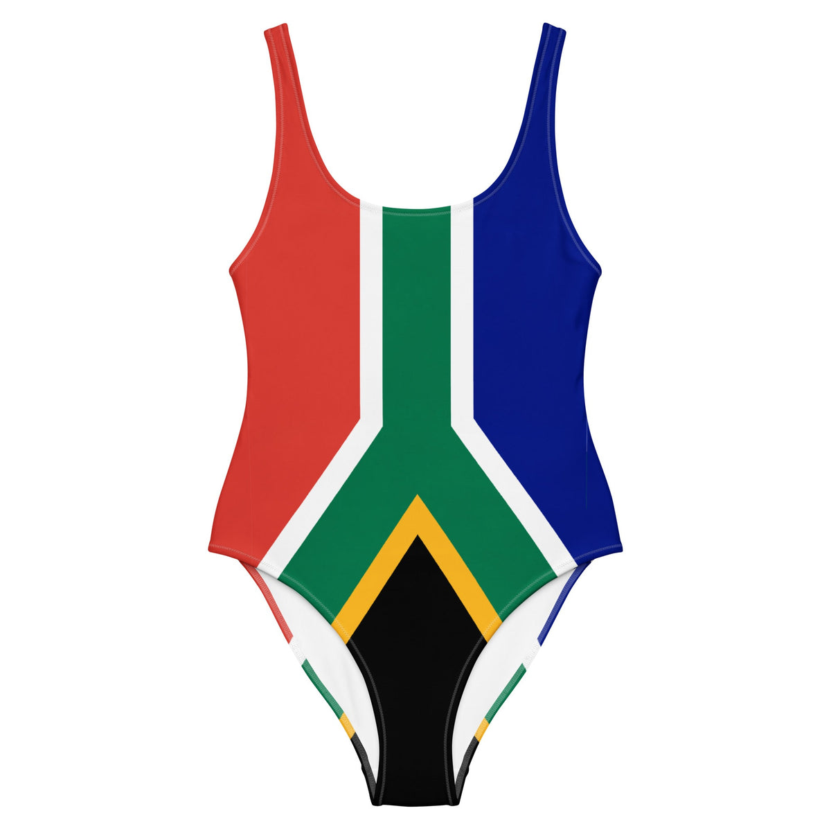 South Africa Flag One-Piece Swimsuit - Conscious Apparel Store