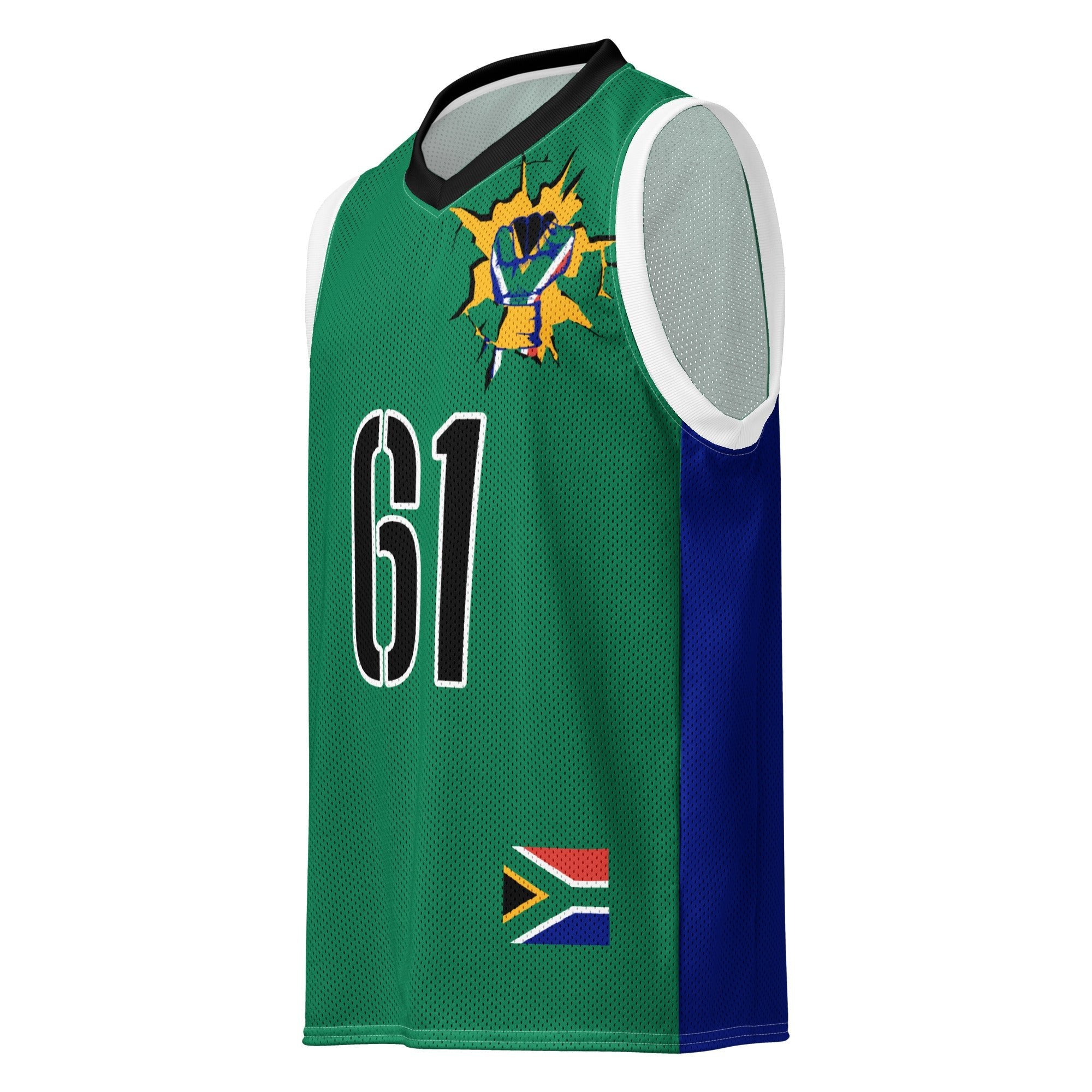 South Africa Flag Premium Sport Jersey Tank Top - Conscious Apparel Store