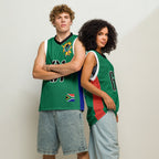 South Africa Flag Premium Sport Jersey Tank Top - Conscious Apparel Store