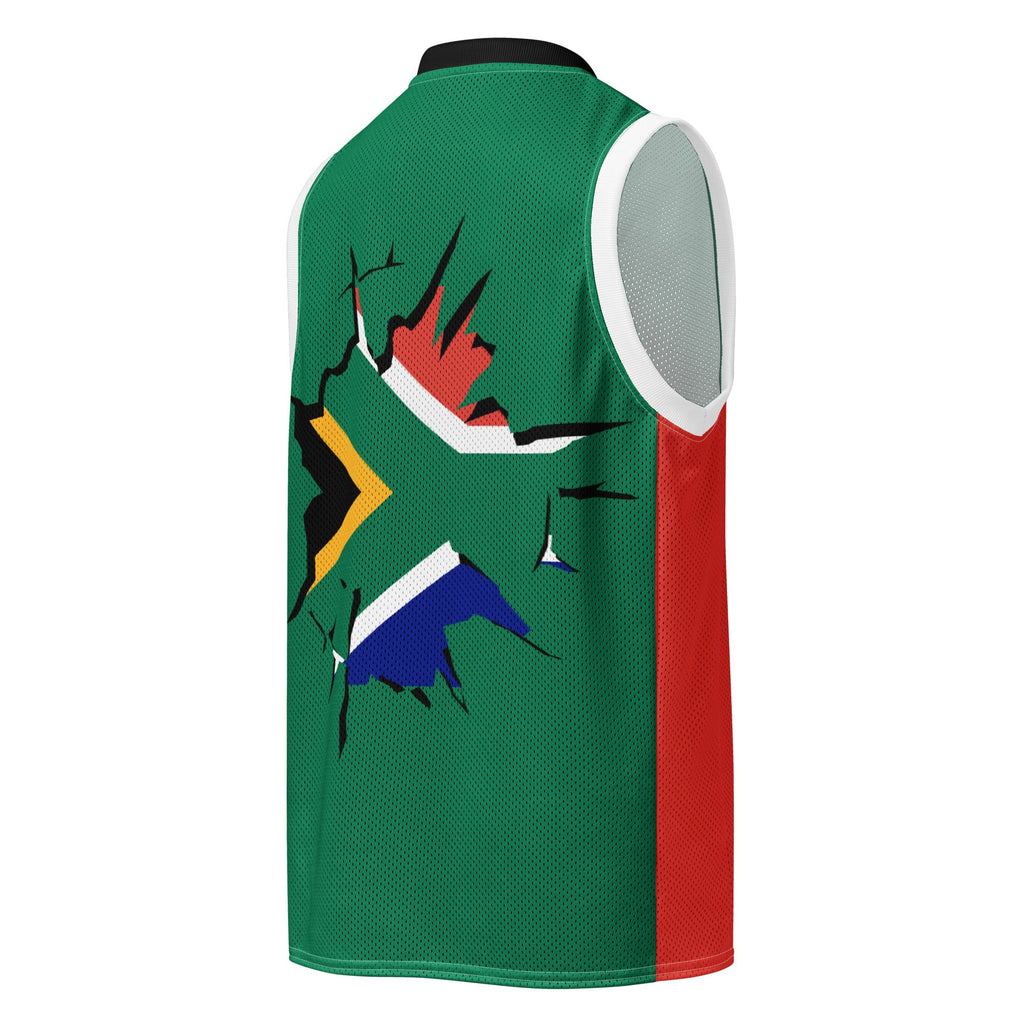 South Africa Flag Premium Sport Jersey Tank Top - Conscious Apparel Store
