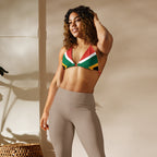 South Africa Flag string bikini top - Conscious Apparel Store
